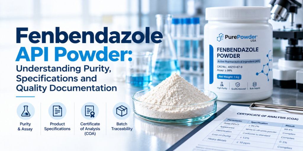 Fenbendazole powder product for USA buyers | PurePowder