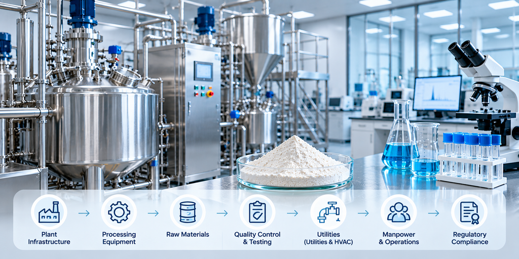 Fenbendazole manufacturing facility and pharmaceutical production equipment